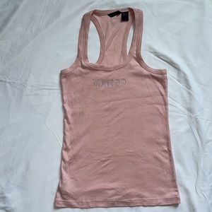 Mango racer back tank top